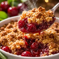 Sour Cherry Crumble