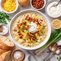 Sour Cream and Potato Soup