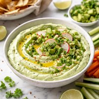 Sour Cream Avocado Dip Vegan