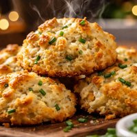 Sour Cream Chive Drop Biscuits