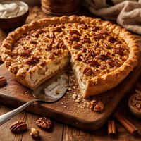 Sour Cream Nut Pie Nddetrter Med Fldecr