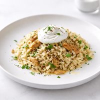 Sour Cream Pilaf