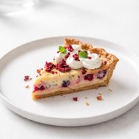 Sour Cream Rhuberry Pie