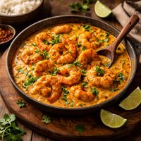 Sour Cream Shrimp Curry
