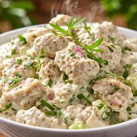 Sour Cream Tarragon Chicken Salad