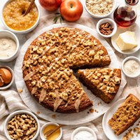 Sourdough Applesauce Cake