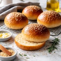 Sourdough Burger Buns