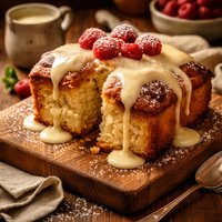 Sourdough Cottage Pudding