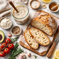 Sourdough Starter and Sourdough Bread