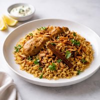South African Malay Lamb Breyani or Chicken