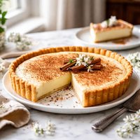 South African Melktert Milk Tart