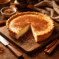 South African Melktert Milktart