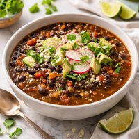 South Beach Black Bean Soup