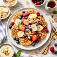 South Beach Diet Oatmeal Pancakes