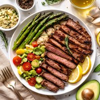 South Beach Grilled Rosemary Steak