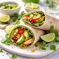 South Florida Avocado Summer Wrap