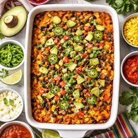 South of the Border Hash Brown Bake