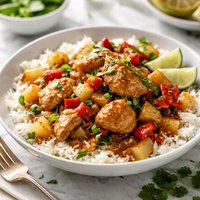 South Pacific Island Chicken from a Crock Pot
