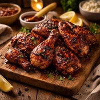 Southern Barbecued Chicken Grill Broiler or Oven