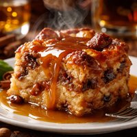 Southern Bread Pudding with Bourbon Sauce