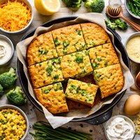 Southern Broccoli Cornbread