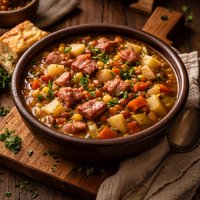 Southern Ham Stew
