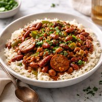 Southern Red Beans Rice for the Pressure Cooker