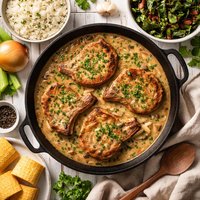 Southern Smothered Pork Chops