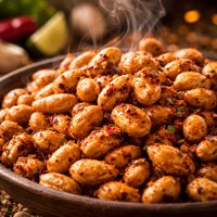 Southern Spicy Roasted Peanuts