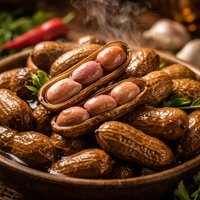 Southern Style Boiled Groundnuts
