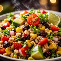 Southwest Barley Salad