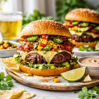 Southwest Cheeseburgers