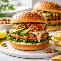 Southwest Chicken Burgers
