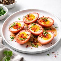 Southwest Chipotle Pickled Eggs