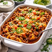 Southwest Sausage Casserole