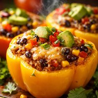Southwest Stuffed Peppers Light