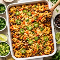 Southwest Tortellini Casserole