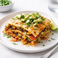 Southwest Tortilla Vegetable Bake