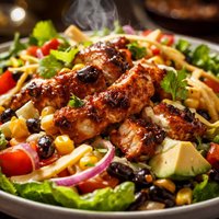 Southwestern Bbqed Pork or Chicken Salad