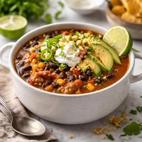 Southwestern Bean Soup Crock Pot