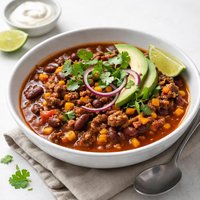 Southwestern Beef Chili with Corn