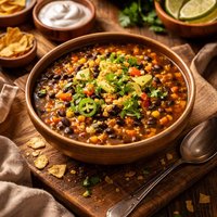 Southwestern Black Bean Soup