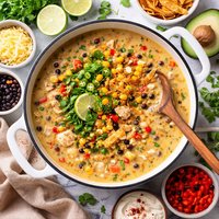 Southwestern Chicken Corn Chowder