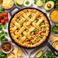 Southwestern Chicken Pot Pie