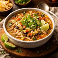 Southwestern Chicken Rice Soup Low Fat and My Way