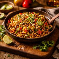 Southwestern Corn and Peppers