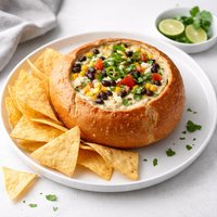 Southwestern Dip in a Bread Bowl