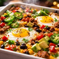 Southwestern Egg Bake