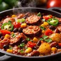 Southwestern Smoked Sausage Stew