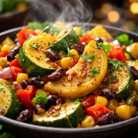 Southwestern Squash Saute